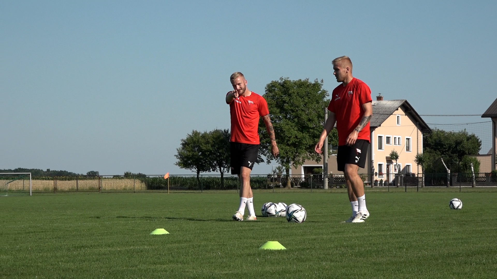 Ostatni trening na obozie w Moravskich Toplicach [VIDEO]