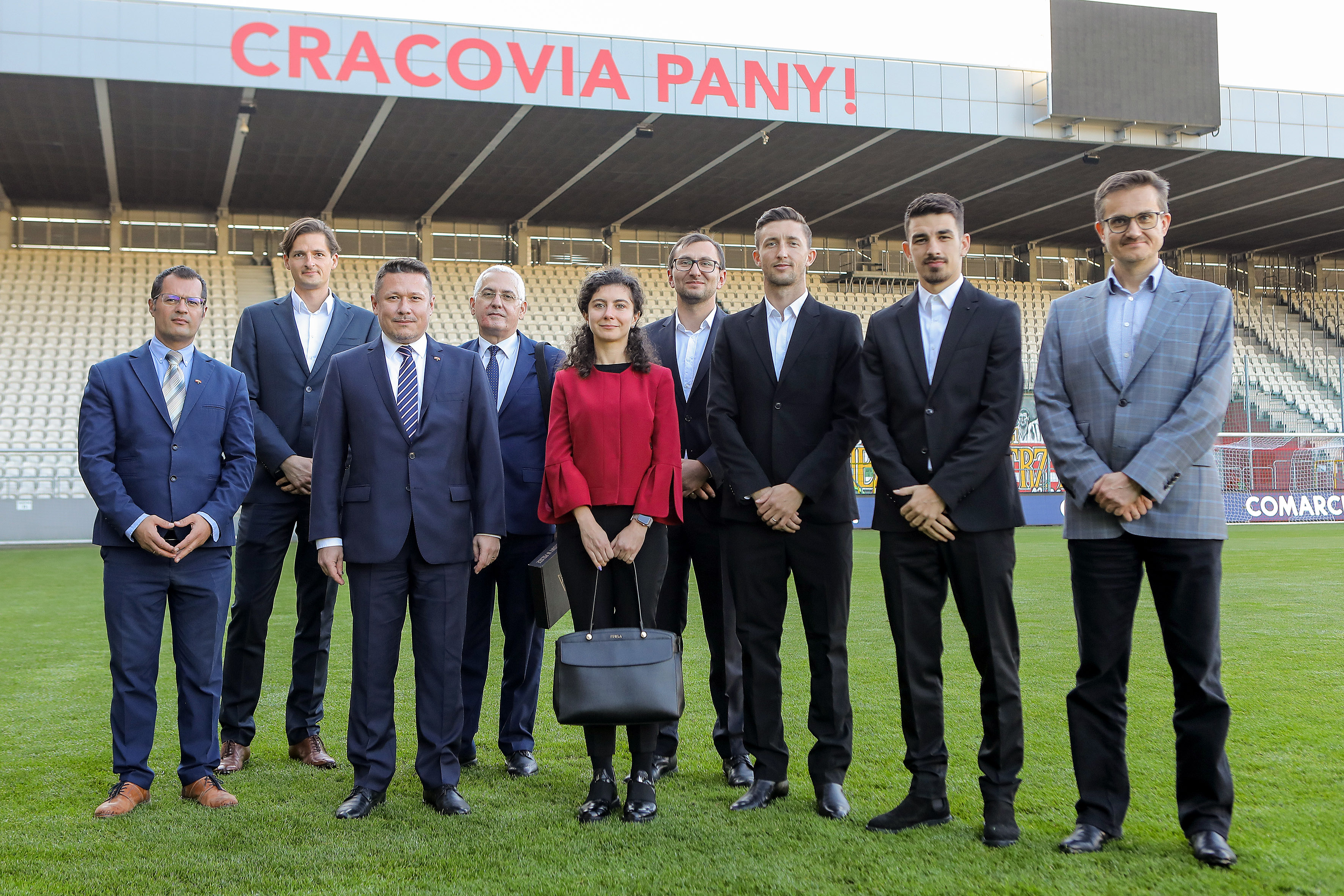 Wizyta Ambasadora Rumunii w RP #NaStadionie Pasów