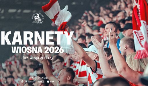 Cracovia. To Tutaj. Historie, które nosimy w sercu. Startuje sprzedaż karnetów na rundę wiosenną 2026! 