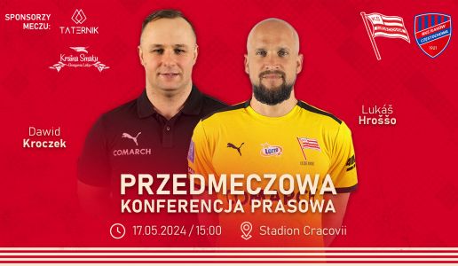 Dawid Kroczek i Lukáš Hroššo przed meczem z Rakowem Częstochowa [TRANSMISJA]