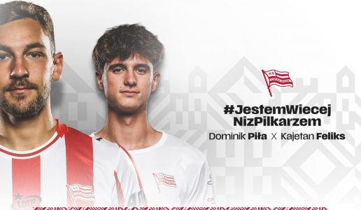 #JestemWiecejNizPilkarzem Dominik Piła i Kajetan Feliks wspierają zdrowie psychiczne