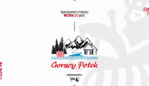 Gorący Potok sponsorem meczu Cracovia – Legia Warszawa