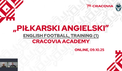 Pierwszy cykl inicjatywy "Piłkarski Angielski w Akademii Cracovii" za nami! 
