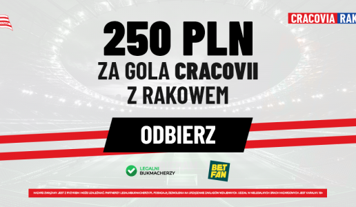 Serwis LegalniBukmacherzy.pl partnerem meczu Cracovia vs Raków Częstochowa