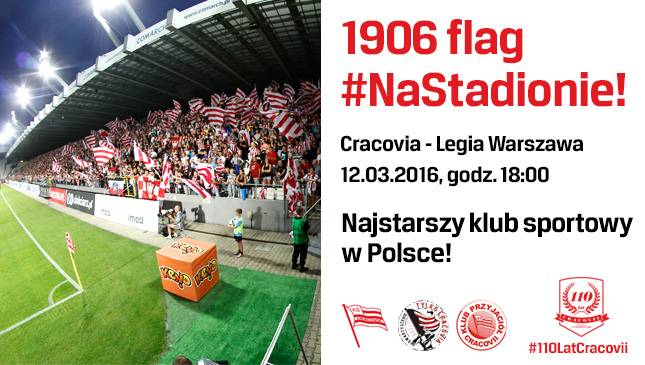 Przed meczem z Legią. Dziś kasy otwarte dłużej!