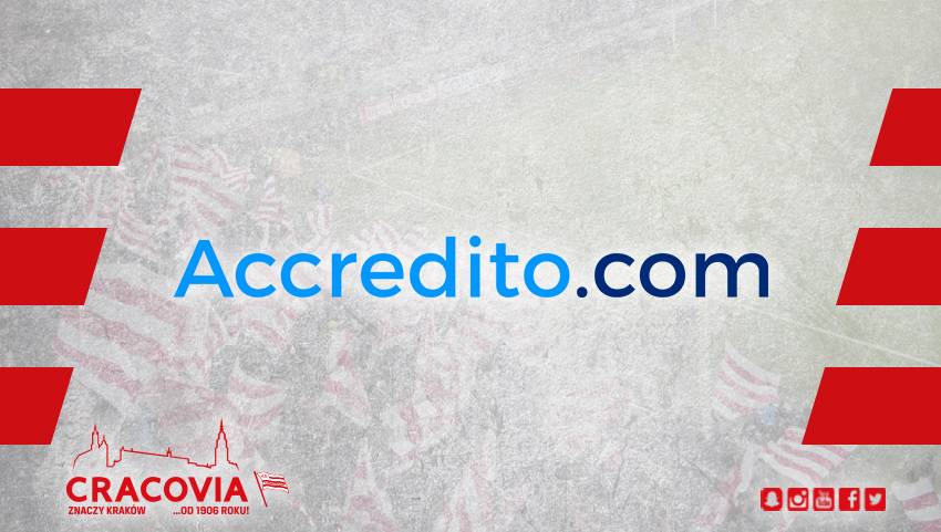 Cracovia nawiązała współpracę z Accredito.com