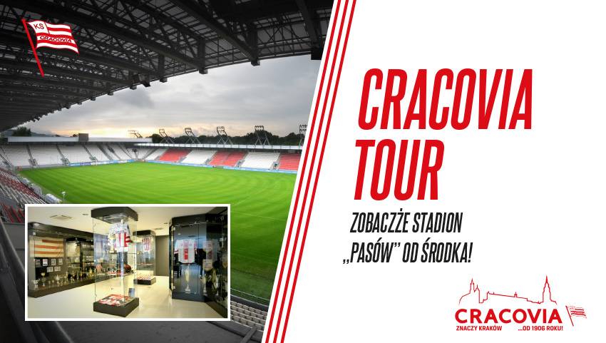 Cracovia Tour - odwiedź stadion Cracovii! 