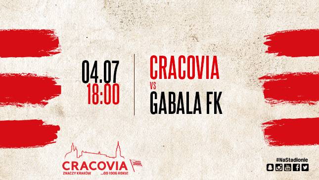 SPARING: Cracovia - Gabala FK, godz. 18:00
