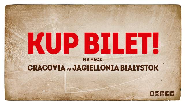 Bilety na mecz Cracovii z Jagiellonią cały czas dostępne!