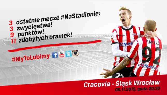 Przed meczem ze Śląskiem. #MyToLubimy!