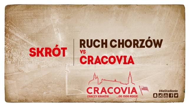 Ruch Chorzów - Cracovia [SKRÓT]
