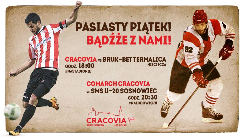 Pasiasty piątek czas zacząć! Najpierw piłka, później hokej! 