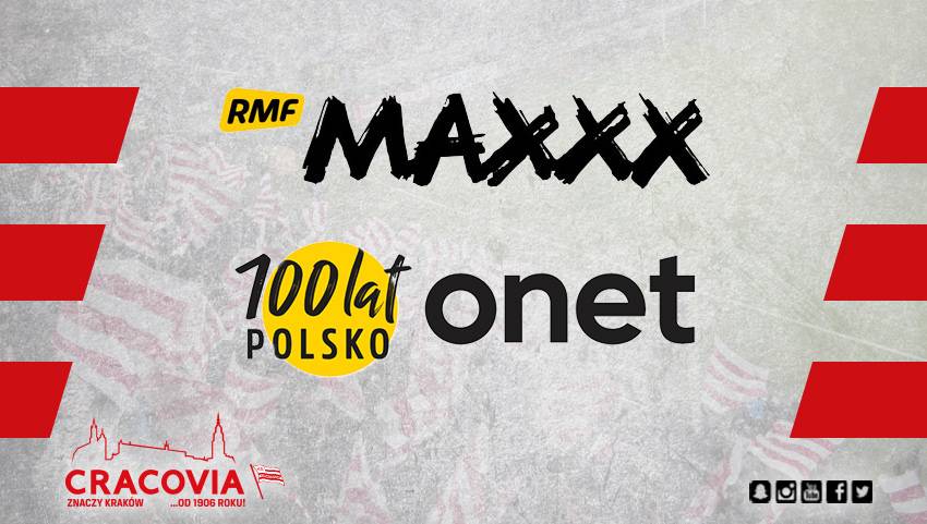 RMF MAXXX i Onet.pl nowymi partnerami Cracovii!