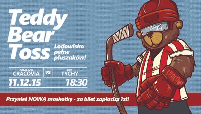 Teraz pora na pluszaki! #TeddyBearToss na meczu z GKS-em Tychy!