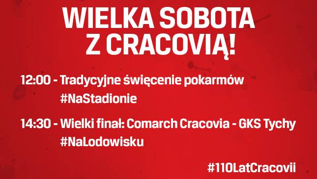 Wielka Sobota z Cracovią!