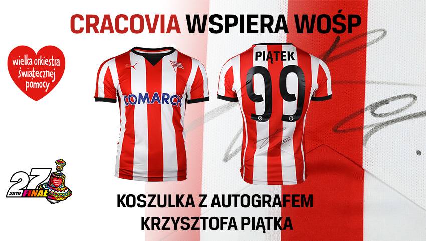 Cracovia wspiera WOŚP