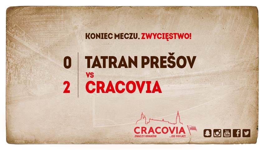 Udany koniec zgrupowania. Cracovia wygrywa z Tatranem