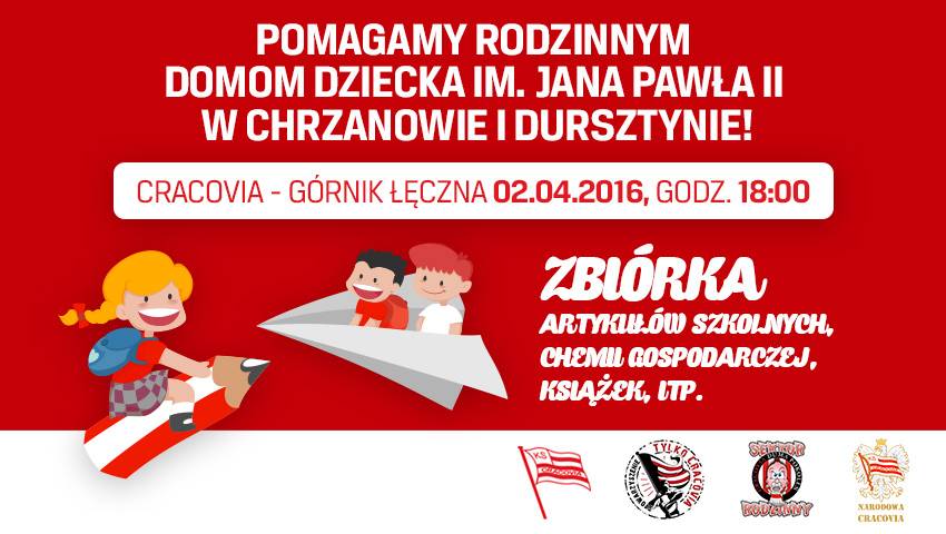 2 kwietnia: Pomagamy Rodzinnym Domom Dziecka im. Jana Pawła II!