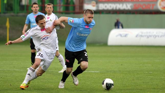 Skrót meczu 30. kolejki GKS - Cracovia (video)