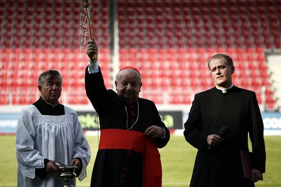 Poświęcenie stadionu 25.09.2010