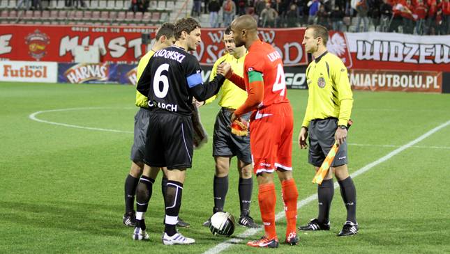 Widzew Łódź - Cracovia 12.11.2010