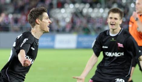 Cracovia - Jagiellonia Białystok (foto)