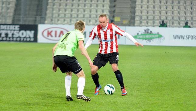 Mecz Cracovia - Kolejarz Stróże na orange.pl