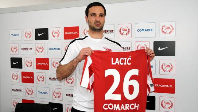 Powitalna konferencja prasowa: Mate Lacić w Cracovii