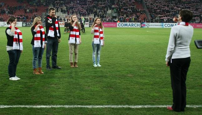 Hymn Cracovii dotarł do wszystkich kibiców!