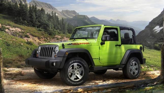 Jeep Wrangler Unlimited w recepcji VIP
