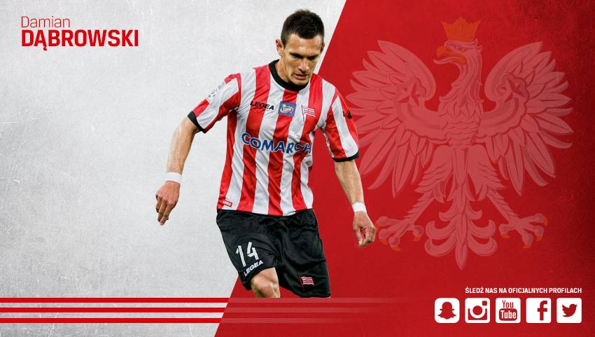 Damian Dąbrowski powołany na mecz z Rumunią!
