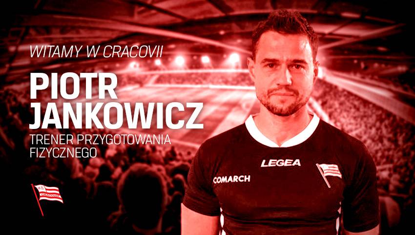 Piotr Jankowicz trenerem przygotowania fizycznego Cracovii!