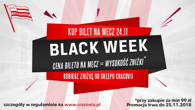 Black Week na Cracovii! 