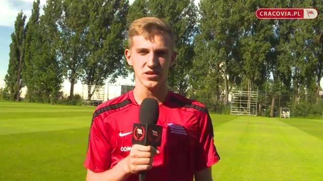 Sebastian Steblecki zaprasza na mecz z Lechem (VIDEO)