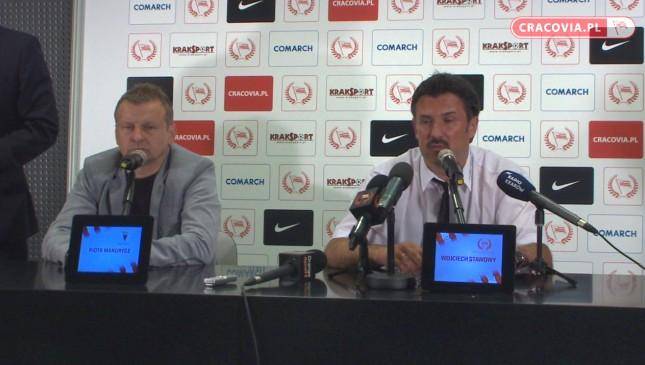 Konferencja prasowa po meczu Cracovia - GKS Tychy (VIDEO)