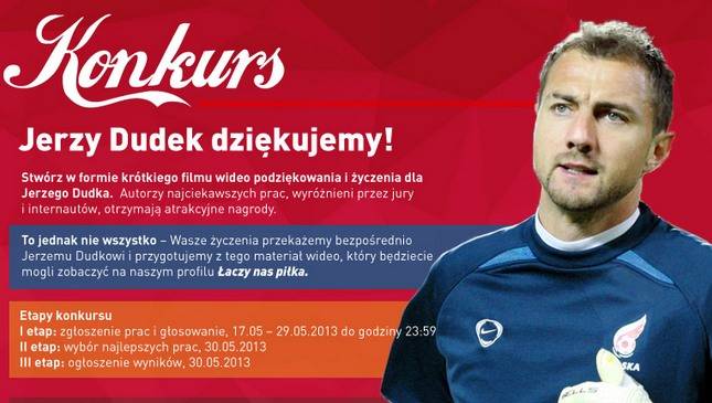 Nagraj podziękowania dla Jerzego Dudka i wygraj atrakcyjne nagrody!