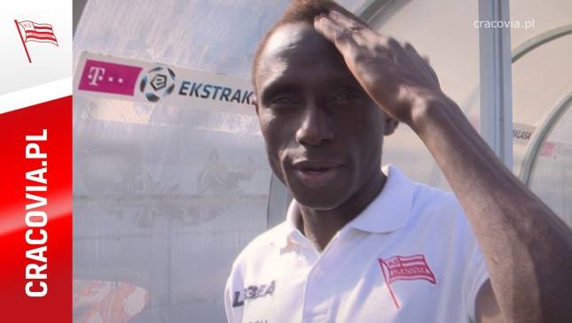 Kulisy meczu Podbeskidzie - Cracovia. Popis Diabanga