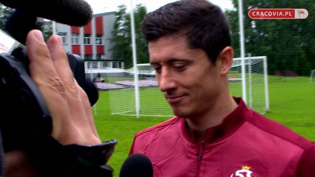 "Biało-czerwoni" trenowali na obiekcie Cracovii (VIDEO)
