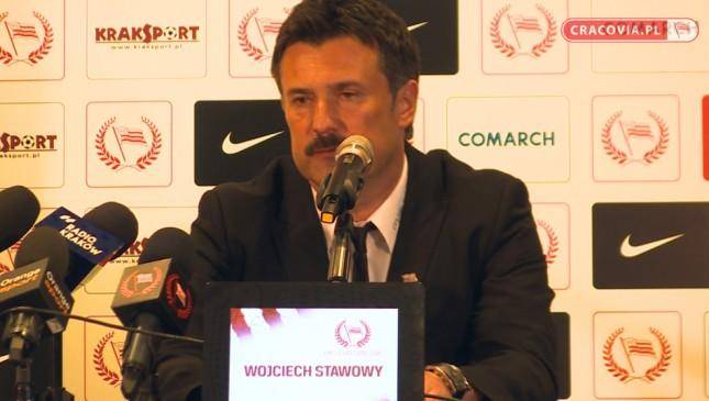 Konferencja prasowa po meczu z Termalicą - wypowiedź Wojciecha Stawowego