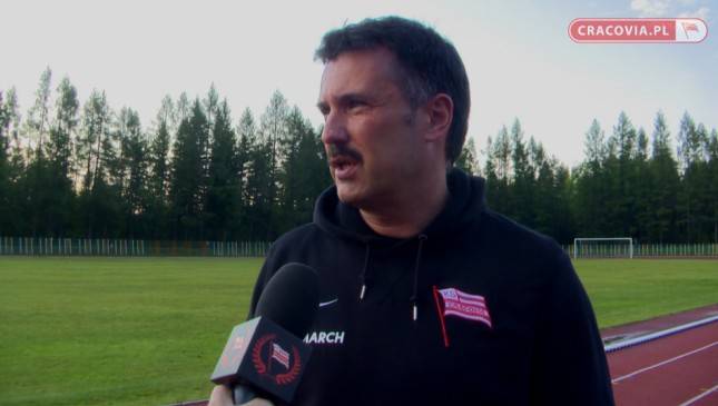 Wojciech Stawowy po wygranym meczu z Garbarnią Kraków