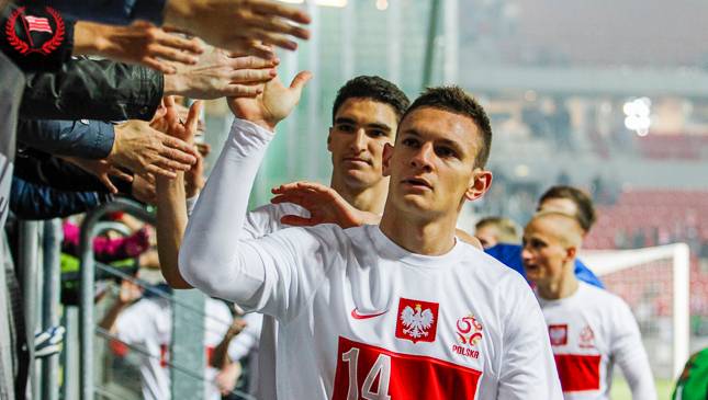 Damian Dąbrowski na zgrupowaniu kadry U-21