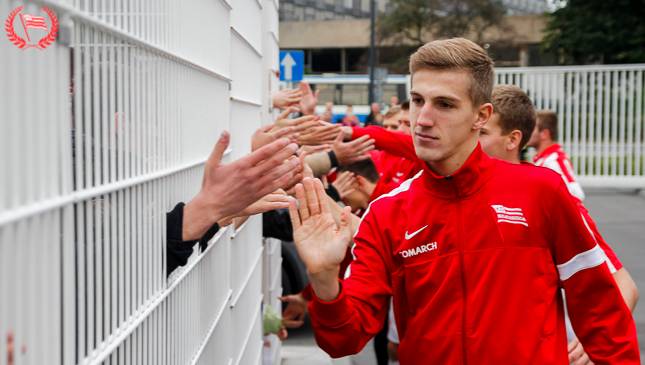 Sebastian Steblecki ma szansę zagrać ze Szwedami na stadionie Cracovii