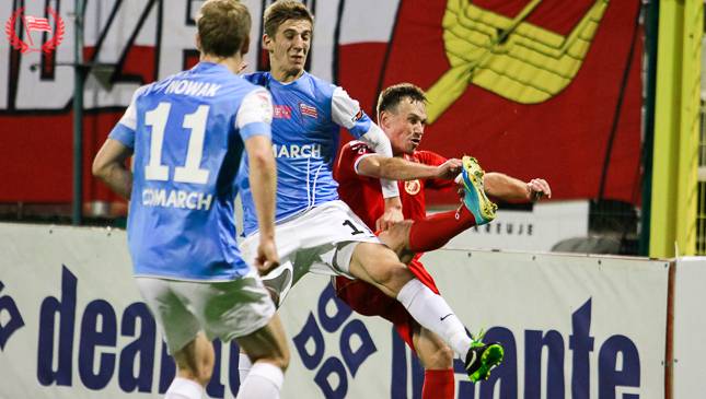 Dramatyczny mecz i porażka z Widzewem