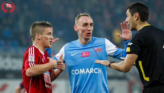Krzysztof Jakubik sędzią meczu Widzew - Cracovia
