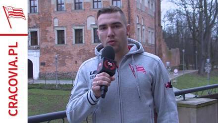 Erik Jendrišek po pierwszym treningu, pierwszy raz przed naszą kamerą!