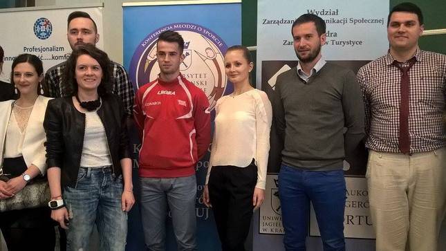 Mateusz Wdowiak sprostał trudnym pytaniom studentów UJ!