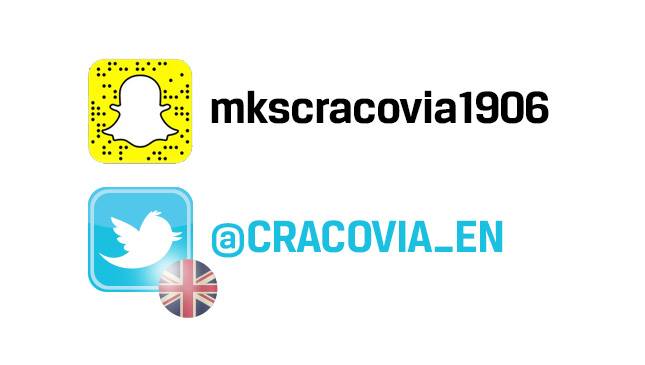Cracovia na snapchacie i twitterze w wersji angielskiej!