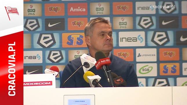 Konferencja prasowa po meczu z Lechem Poznań