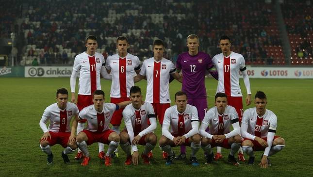 Reprezentacja Polski U-21 zagrała przy Kałuży 