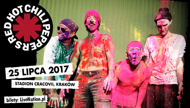 RED HOT CHILI PEPPERS return to Poland! They’ll perform at the Cracovia stadium!